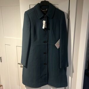 J.Crew Classic Lady Day Coat Italian DoubleCloth Wool Thinsulate Coat NWT 14 OBO
